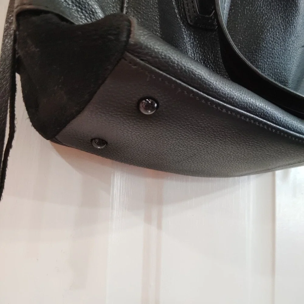 Aimee Kestenberg Lennox Satchel in Black Leather Handbag